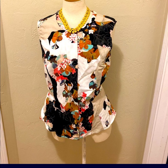 Color blocking top - Picture 1 of 3